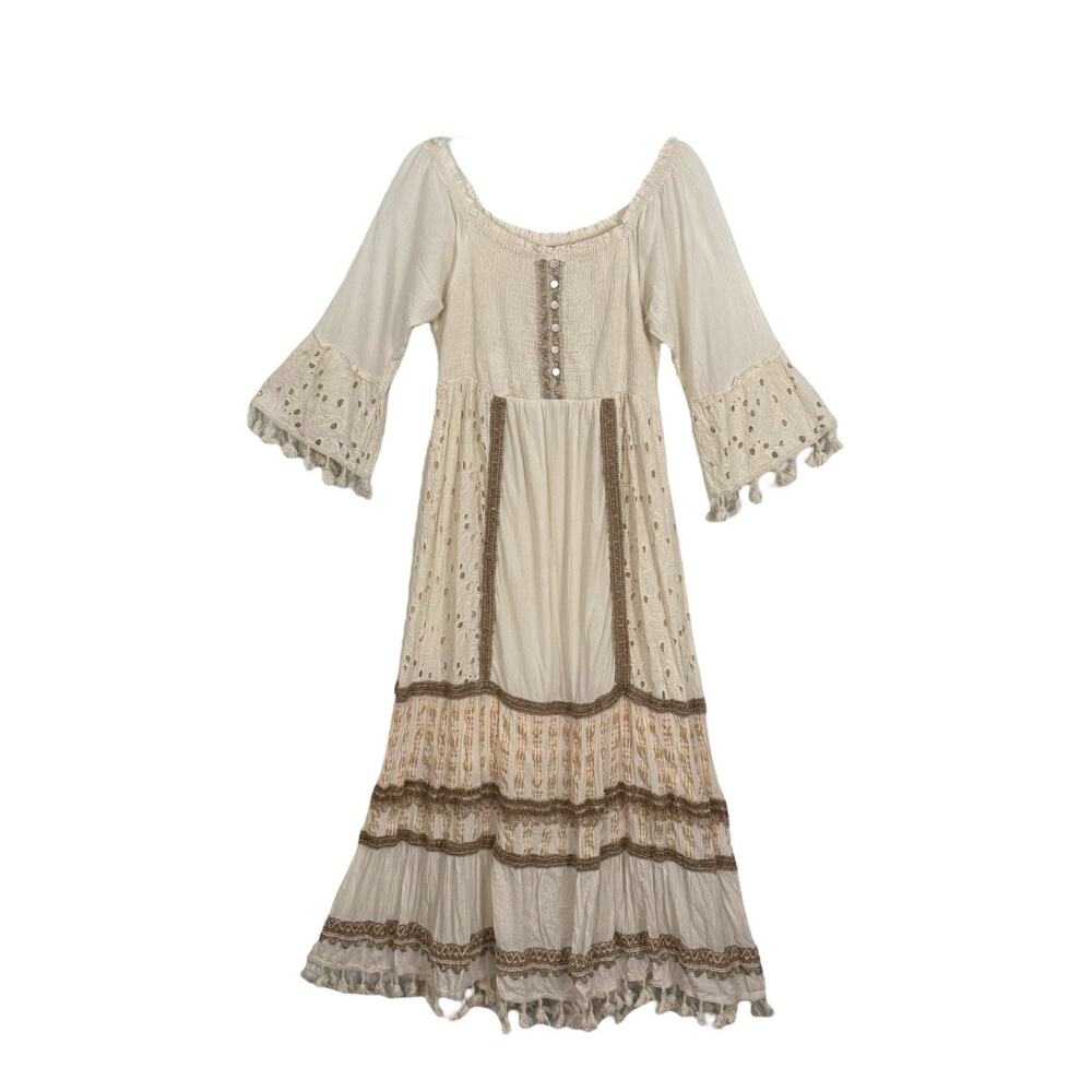 Me 2 Magic Anthropologie Boho Maxi XL Renaissance Faire Bohemian Boho